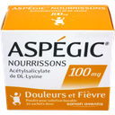 [T02277] Aspegic acetylsalicylate 100mg Sanofi (H/20gói) Date 01/2026