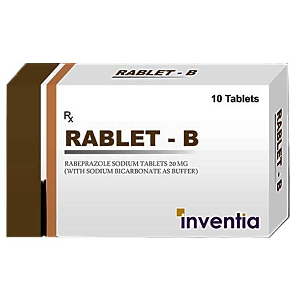 Rablet B Rabeprazol 10mg Inventia Ấn Độ (H/10v)