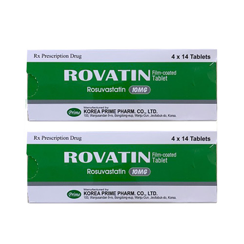 Rovatin Rosuvastatin 10mg Hàn Quôc (H/56v)