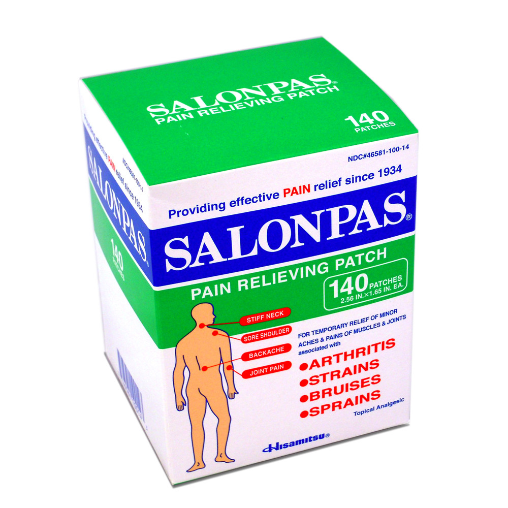 Salonpas Dán Giảm Đau Hisamitsu (H/7 bịch/140miếng)