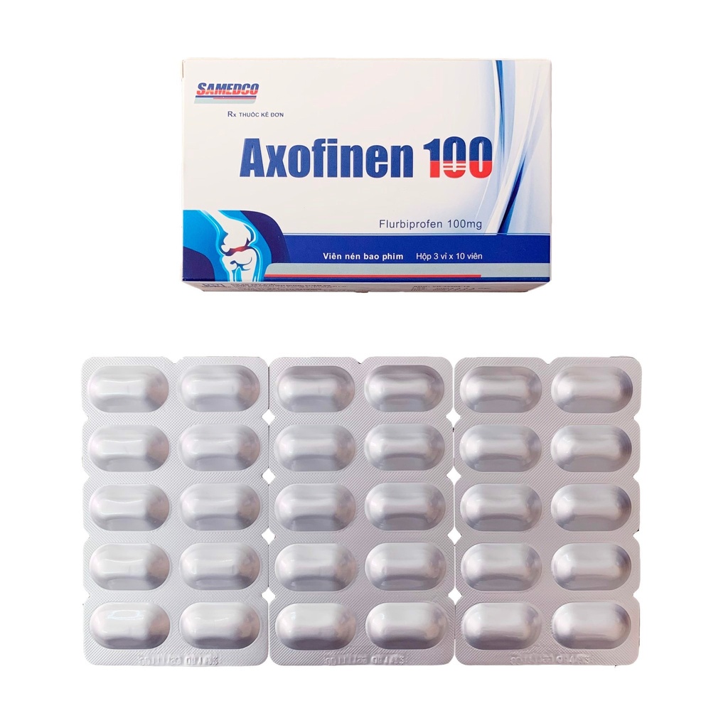Axofinen 100 Flurbiprofen 100mg Nadyphar (H/30v)