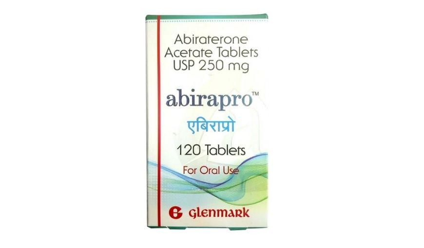 Abirapro Abriaterone Acetate 250mg Glenmark (Lọ/120v) Date 05/2025