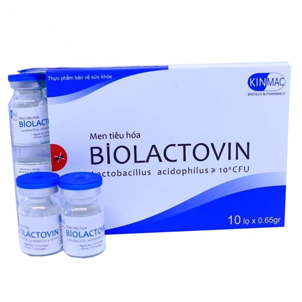 Biolactovin men tiêu hóa Kinmac (H/10lọ)