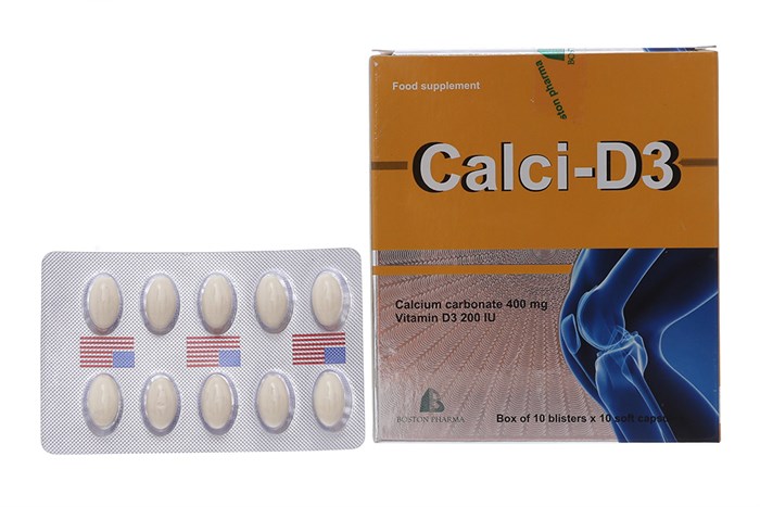 Calci D3 Boston Pharma (H/100v)