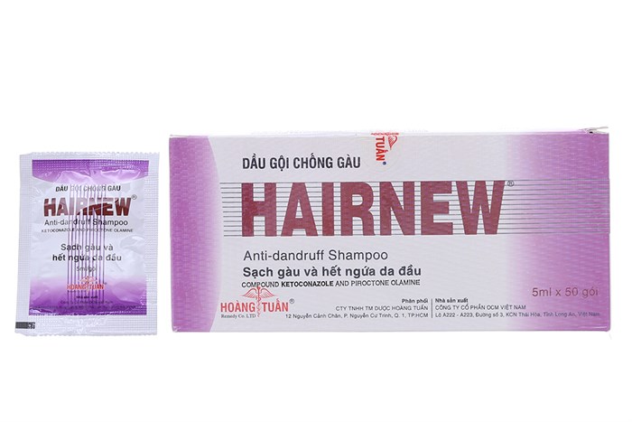 Hairnew Dầu Gội Trị Gàu OCM (H/50gói/5ml)