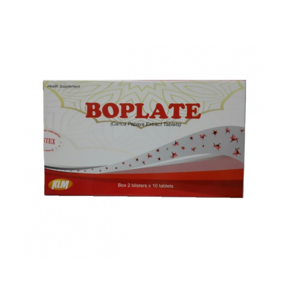 Tăng cường tái tạo tiểu cầu Boplate Santex ( H/20v)