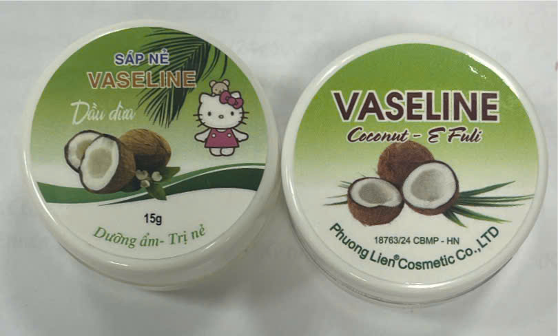 Vaseline Coconut E Fuli Tinh Chất Dầu Dừa (Lọ/10g)