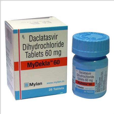 MyDekla 60 Daclatasvir mg Mylan Ân Độ (Lọ/28V)