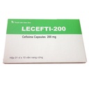 [T02414] Lecefti Cefixime 200mg Ấn Độ (H/10v)