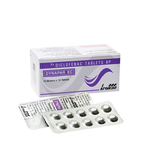  Dynapar EC Diclofenac 50mg Ấn Độ (H/100v)