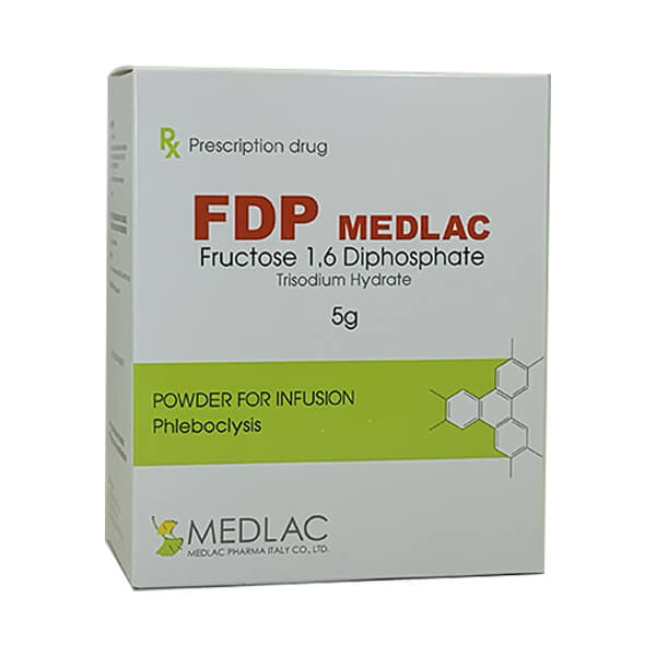 FDP Medlac Fructose 1,6 Diphosphate Italy (Lọ/5g)