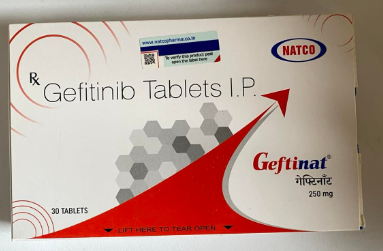Gefitinib Geftinat 250mg Ấn Độ (H/30v) date 08/2024