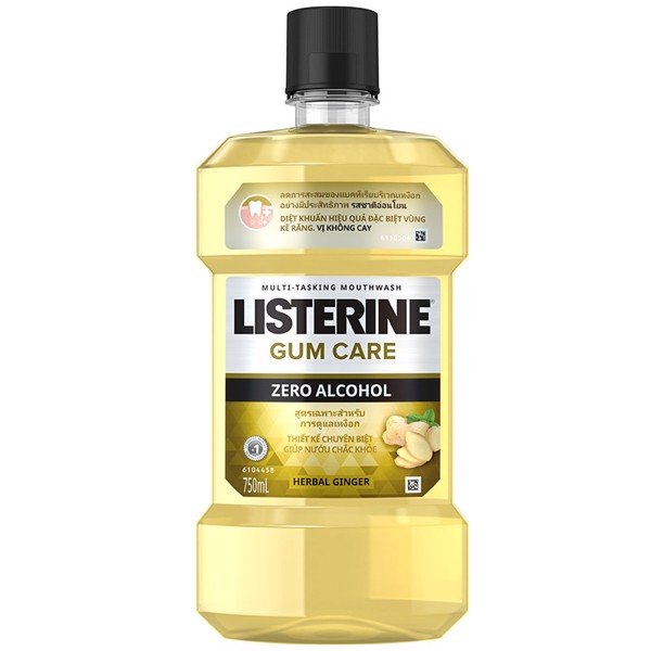 Listerine Gum Care 750ml Nước Súc Miệng Thái Lan(Chai/750ml)