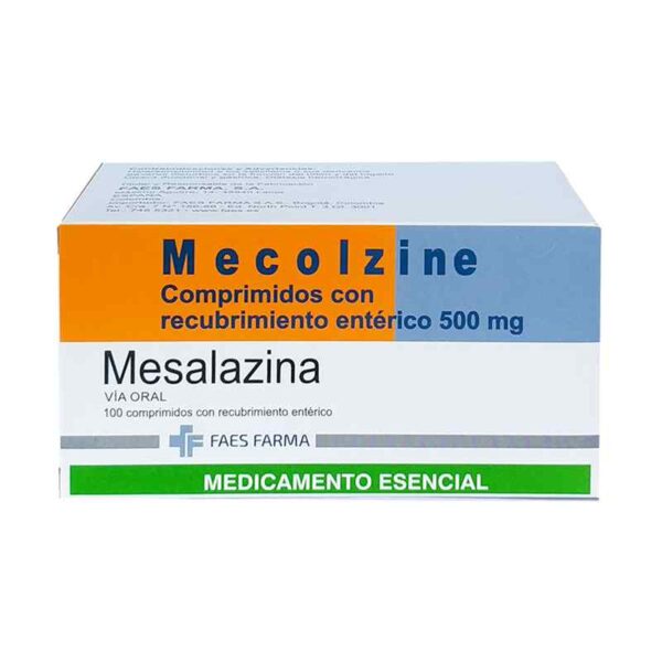 Mecolzine Mesalazine 500mg Tây Ban Nha  (H/100v)