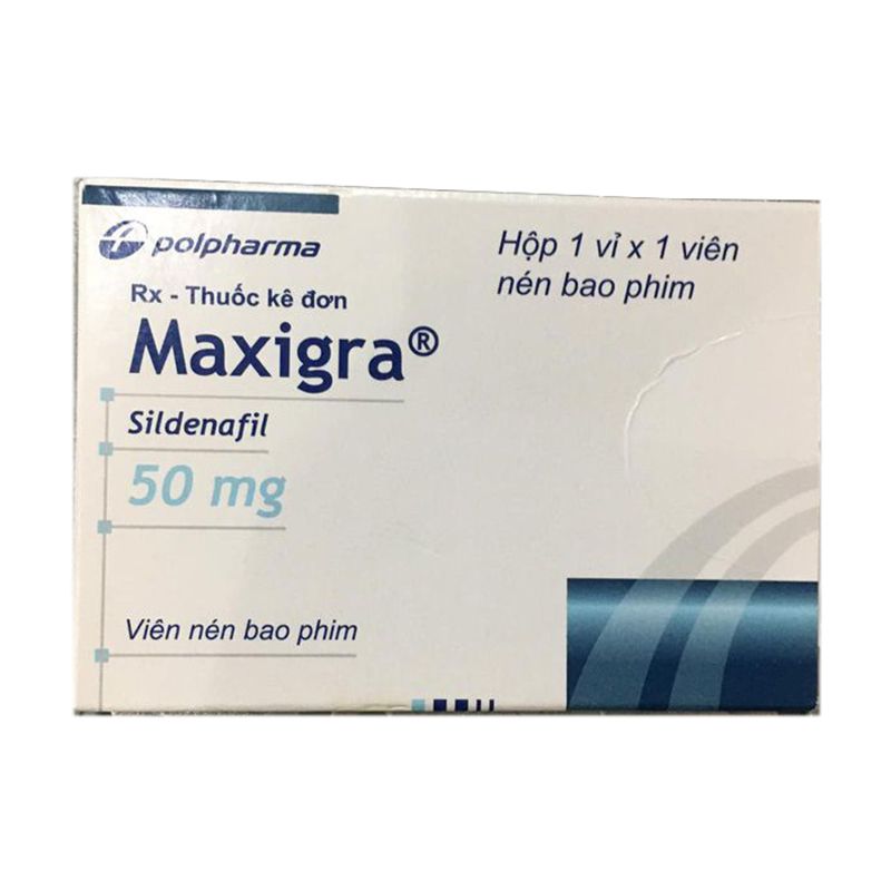 Maxigra Sildenafil 50mg Ba Lan (H/1v) Date 09/2025