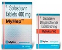 [T02461] Myhelp Sofosbuvir 400mg Mylan Ấn Độ (Lọ/28v)