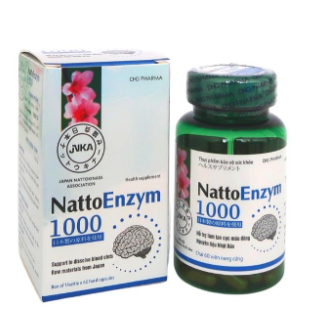 Natto Enzym 1000 DHG Hậu Giang (Lọ/60v)