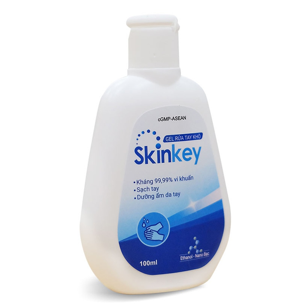 Gel Rửa tay khô Skinkey (Lọ/100ml)