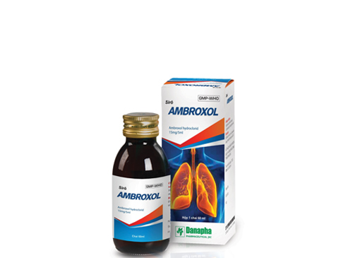 Ambroxol 15mg/5ml siro Đà Nẵng (Lọ/60ml)