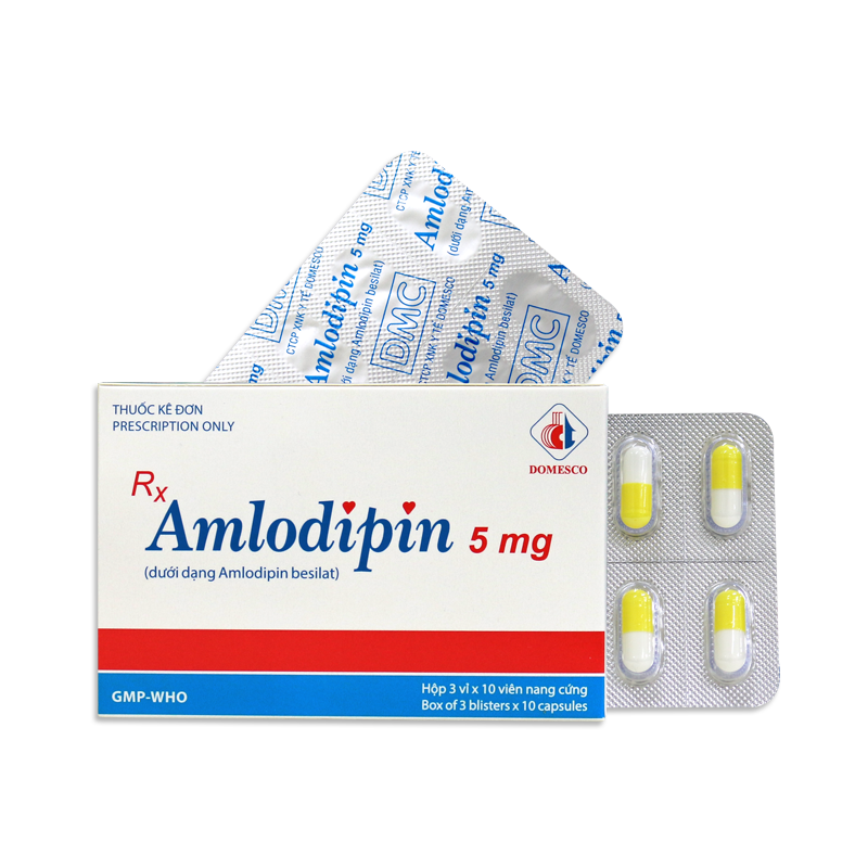 Amlodipin 5mg Domesco (H/30v)