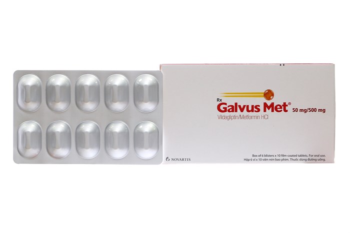 Galvus Met 50mg/500mg (H/60v) date 09/2024