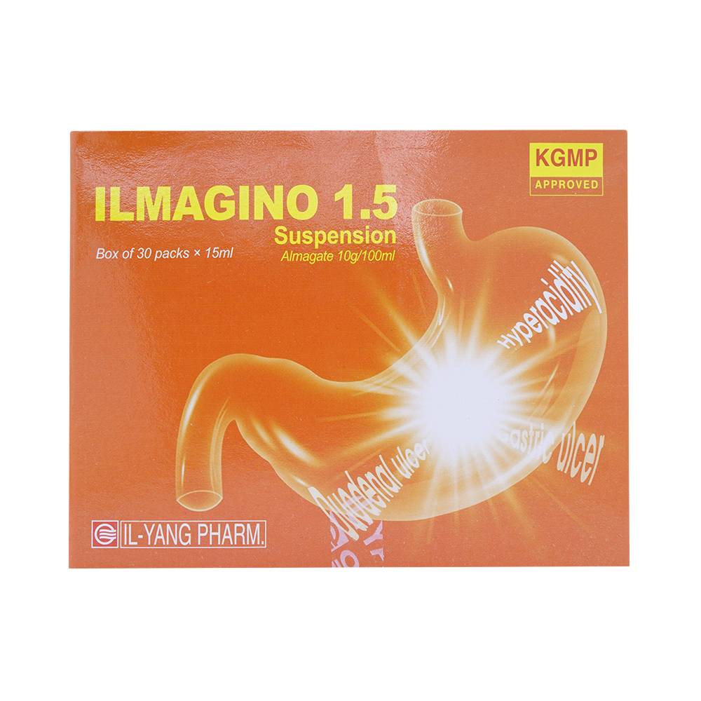 Ilmagino1,5 Suspension almagate 10g/100ml Hàn Quốc (H/30gói/15ml)