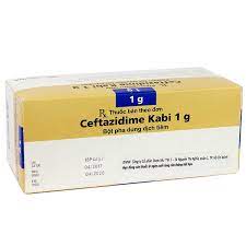 Ceftazidime Kabi 1g Tiêm Kabi (H/10 lọ)