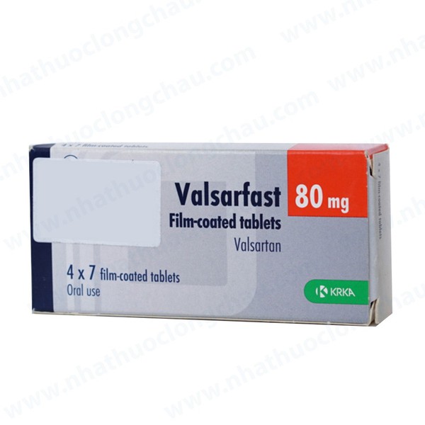 Valsarfast valsartan 80mg Krka (H/28v)