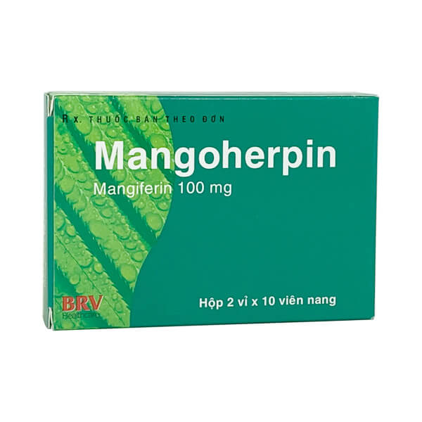 Mangoherpin Mangiferin 100mg BRV Healthcare (H/20v)