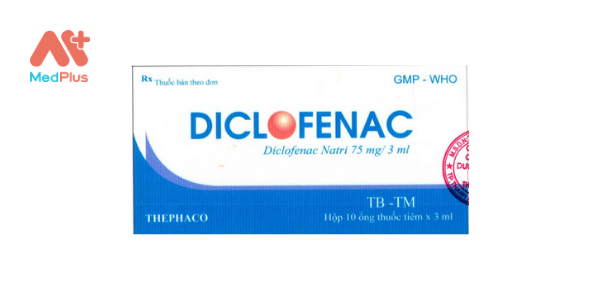 Diclofenac 75mg/3ml Tiêm Thanh Hóa (H/10o/3ml)
