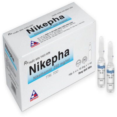 Nikepha Nikethamid 250mg Tiêm Vĩnh Phúc (H/5o/1ml)