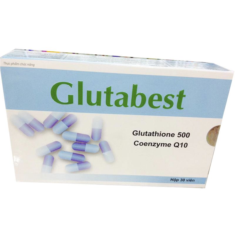 Glutabest Glutathion 500mg Coenzym Q10 Medistar (H/30v)
