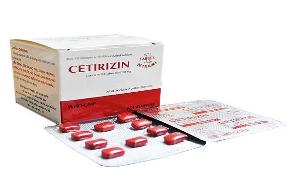 Cetirizin 10mg Thành Nam  (H/100v)