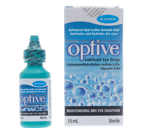 Optive Glycerin 0.9%  nhỏ mắt Allergan Mỹ (Lọ/15ml) date 10/2024