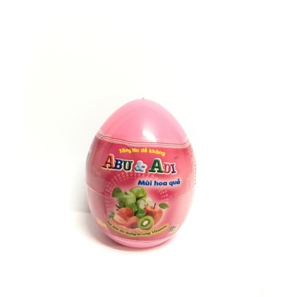 Kẹo Dẻo Trứng Abu Adi BR Pharma (Cọc/10lọ) date 03/2025