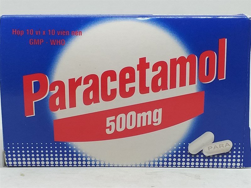  Paracetamol 500mg Quảng Bình (H/100v)