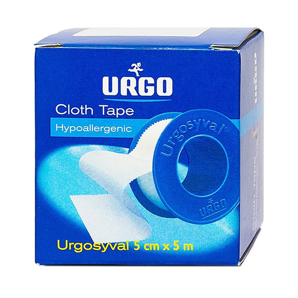 Băng Dính Lụa Urgo 5cm x 5m Thái Lan (H/1cuộn)