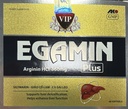 [T02694] Egamin Plus Arginin 360mg Bổ Gan Giải Độc Akopha (H/60v)