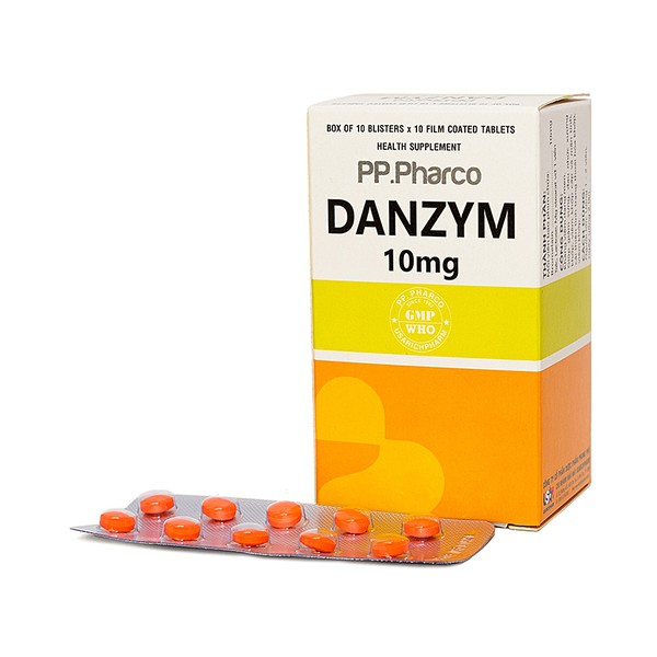 Danzym 10mg Bromelain 10mg Phong Phú (H/100v)