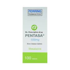 Pentasa Mesalazine 500mg Thụy Sĩ (H/100v)