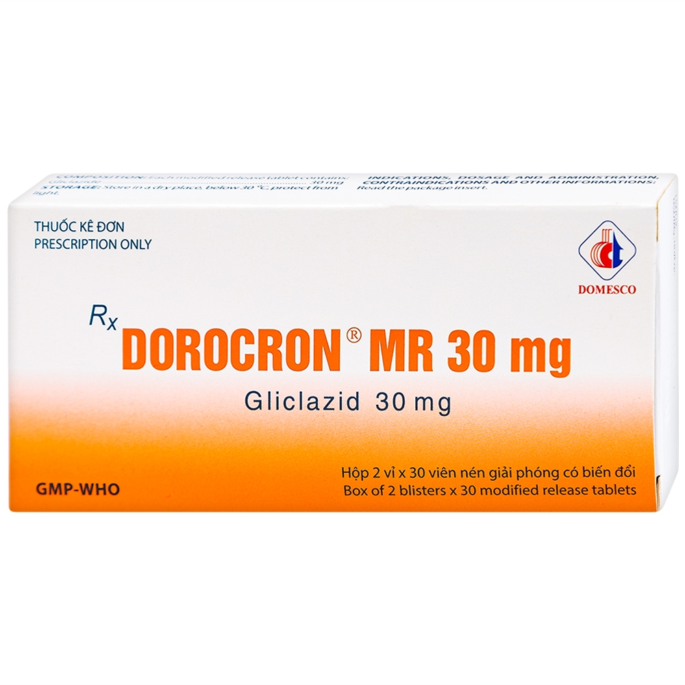 Dorocron Mr Gliclazid 30mg Đồng Tháp (H/60v)