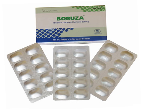 Boruza Tenofovir 300mg Mebiphar (H/30v) Date 07/2025