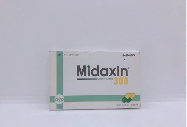 Midaxin Cefdinir 300mg (H/10v)