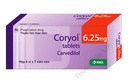 [T02786] Coryol Carvedilol 6.25mg KRKA Slovenia (H/28v)