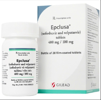 Epclusa Sofosbuvir Velpatasvir 400mg/100mg Gilead (H/28v)