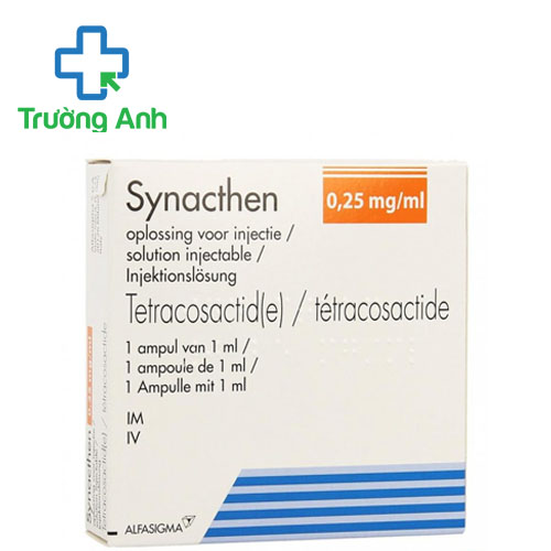 Synacthène 0,25mg/1ml tiêm Pháp (H/1o/1ml)