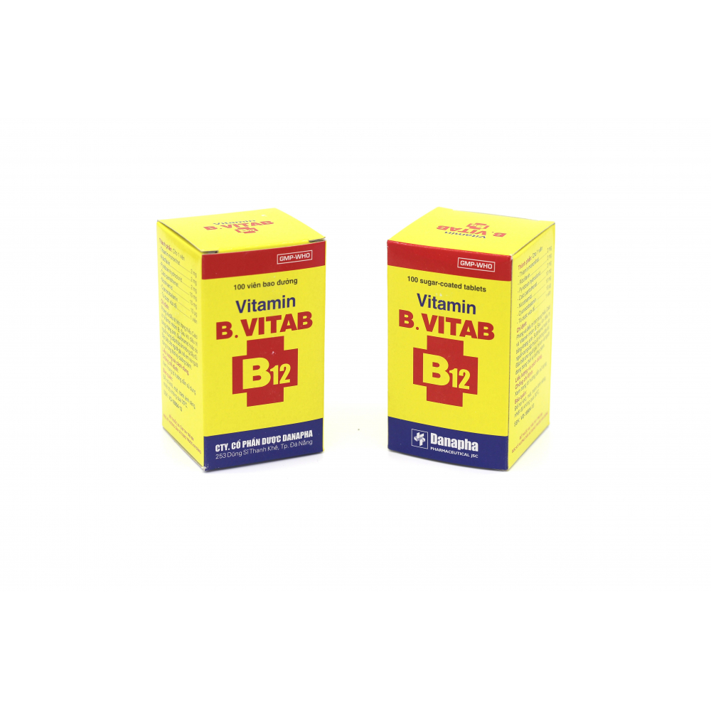 BVITAB B12 Vitamin B12 Đà Nẵng (Lọ/100v)