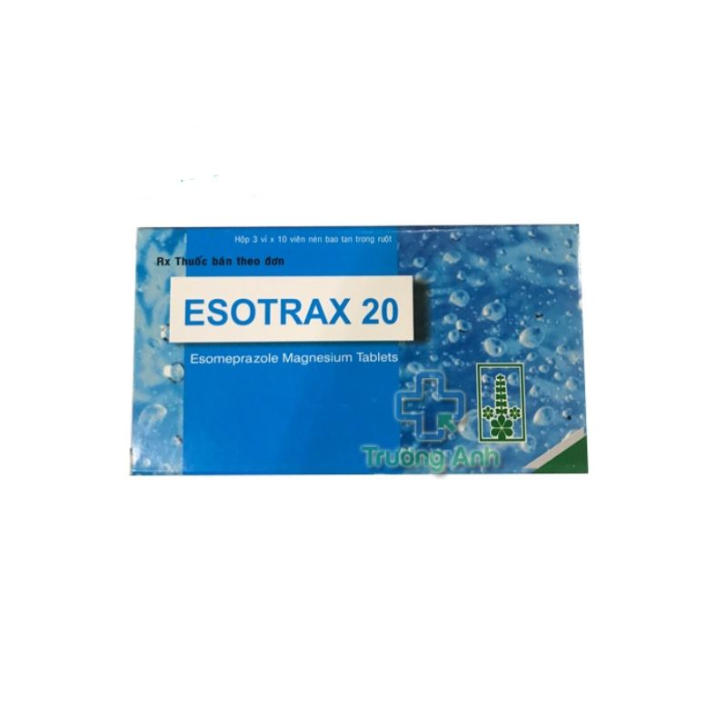 Esotrax esomeprazol 20mg Mepro (H/30v)