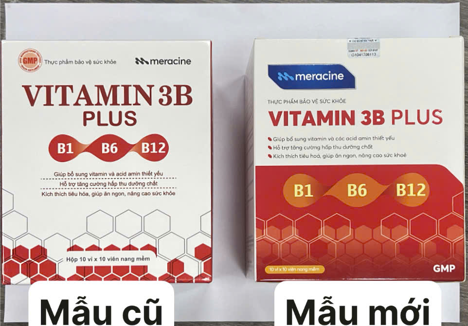 Vitamin 3B Plus Meracine (H/100v)