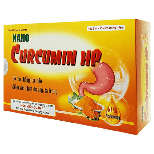 Nano Curcumin HP  Học Viện Quân Y (H/30v)